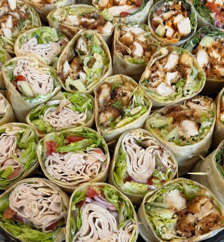 Sandwich or wrap platters