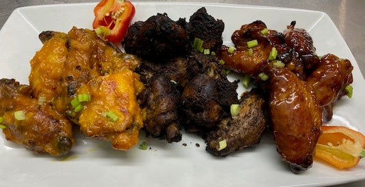 Wing Trio Platter feeds 10